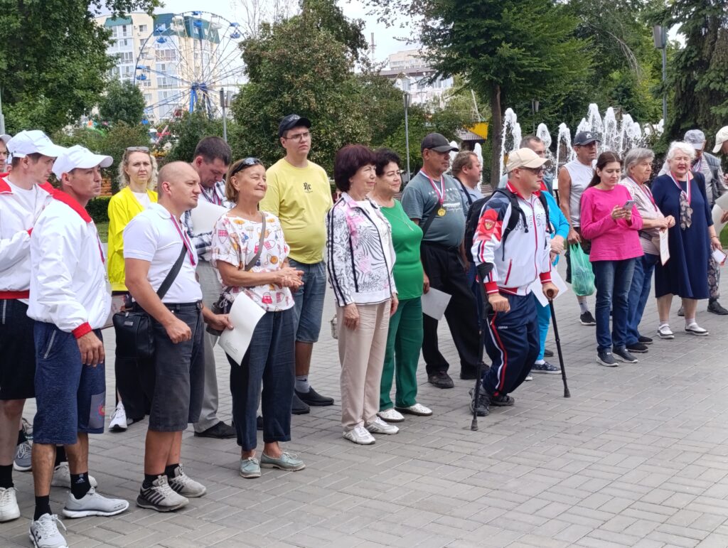 В городском парке «Покровский» состоялась муниципальная инклюзивная спартакиада «Спорт для всех»