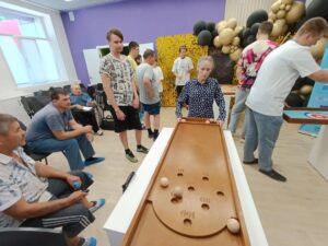 В спортивном клубе "Спорт для всех" прошла очередная тренировка по адаптивным настольным играм